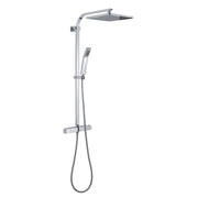 Colonna doccia estensibile con soffione quadrato e doccetta modello Star Mix 01 di Gedy - Cromato by CeramicStore | Lo specialista del tuo bagno