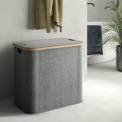 Portabiancheria modello Yoshi 87 lt. colore grigio. by CeramicStore | Lo specialista del tuo bagno