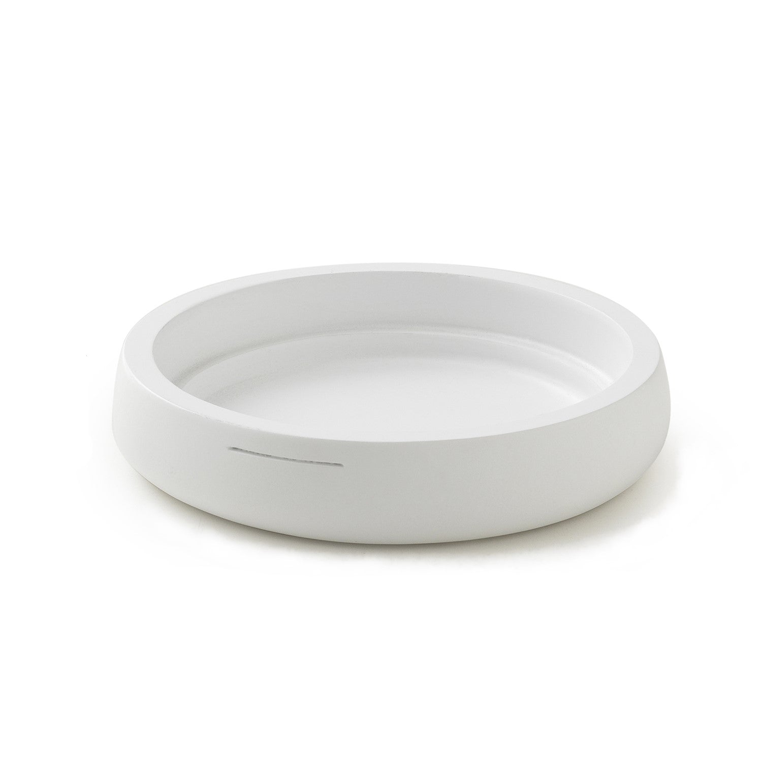Portasapone in resina Gedy serie Kira - Bianco