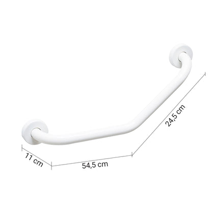 Sostegno a 135° modello Fortis di Gedy - Bianco by CeramicStore | Lo specialista del tuo bagno
