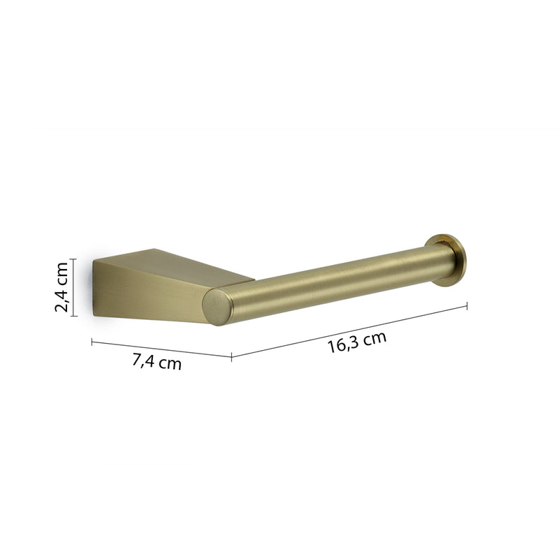 Portarotolo a parete in Acciaio Inox Gedy modello Tonale - Oro Matt