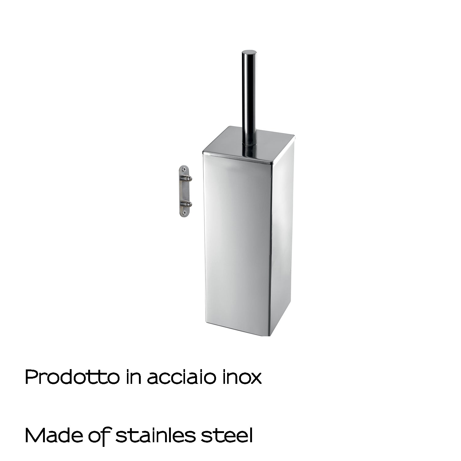 Scopino da muro in Acciaio Inox modello Teseo di Gedy - Cromato lucido by CeramicStore | Lo specialista del tuo bagno