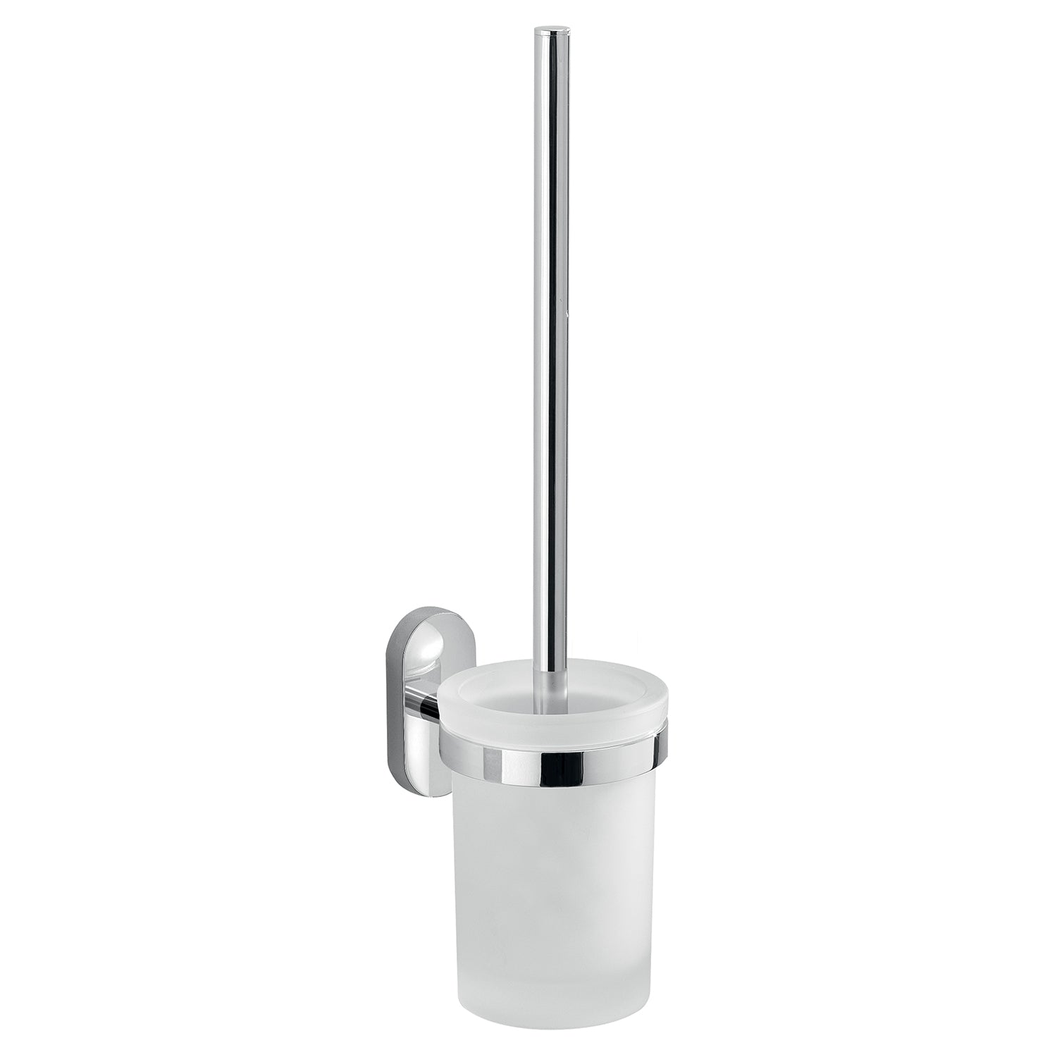 Scopino con ciuffo in setole in Acciaio Inox Gedy serie Febo - Cromato by CeramicStore | Lo specialista del tuo bagno