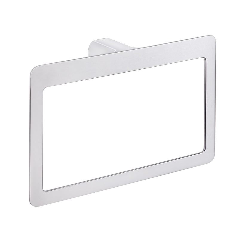 Portasalviette ad anello Gedy serie Pirenei - Cromato by CeramicStore | Lo specialista del tuo bagno