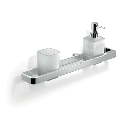 Portasalviette attrezzabile 5447 Gedy serie Lounge - Cromato