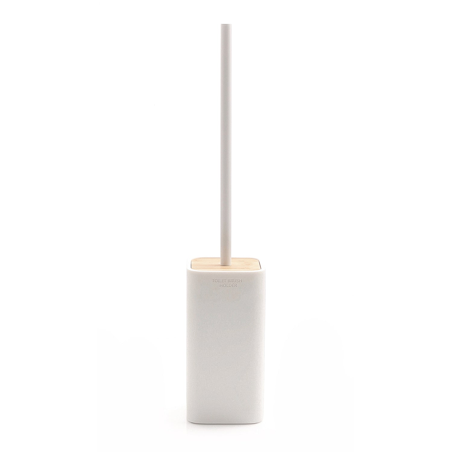 Scopino da appoggio con ciuffo in setole Gedy modello Ninfea - Bianco Matt by CeramicStore | Lo specialista del tuo bagno