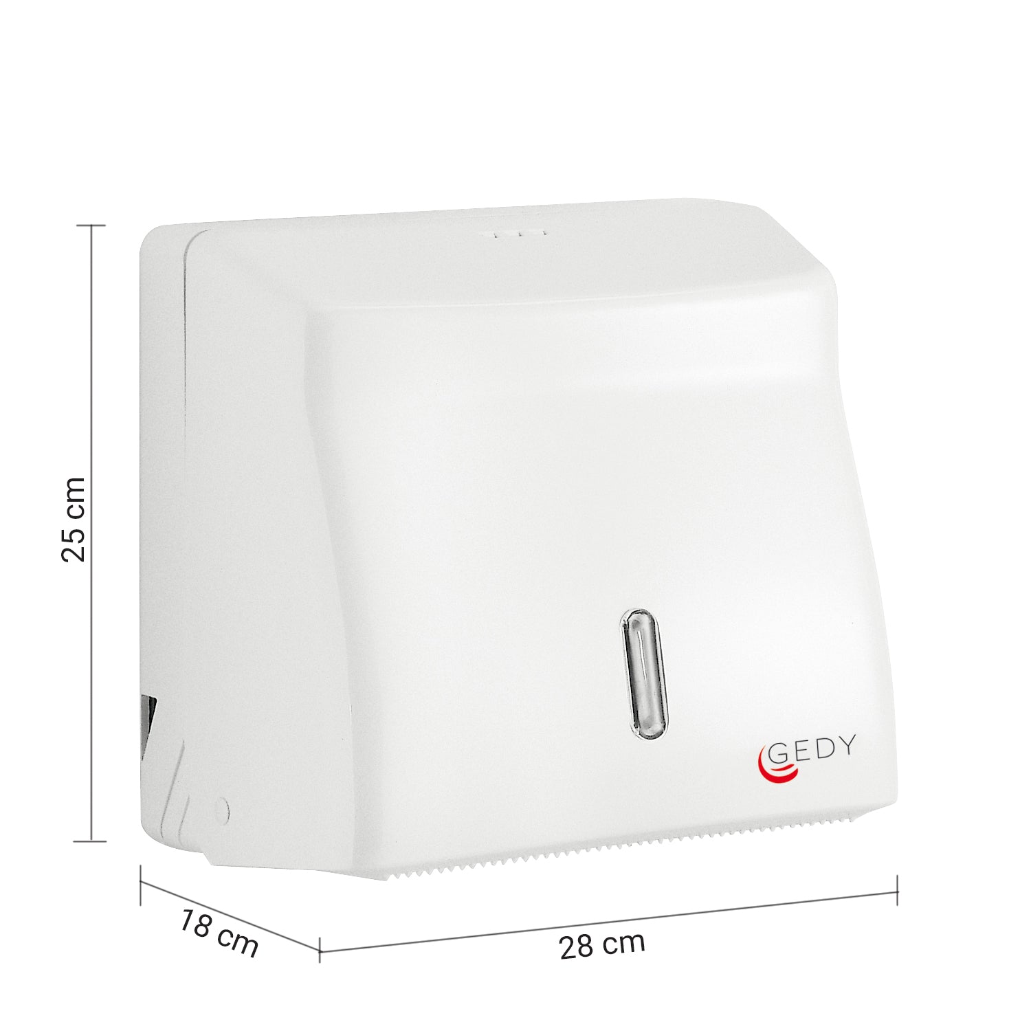 Gedy Distributore Salviette 300 Fogli Rotolo - Bianco by CeramicStore | Lo specialista del tuo bagno
