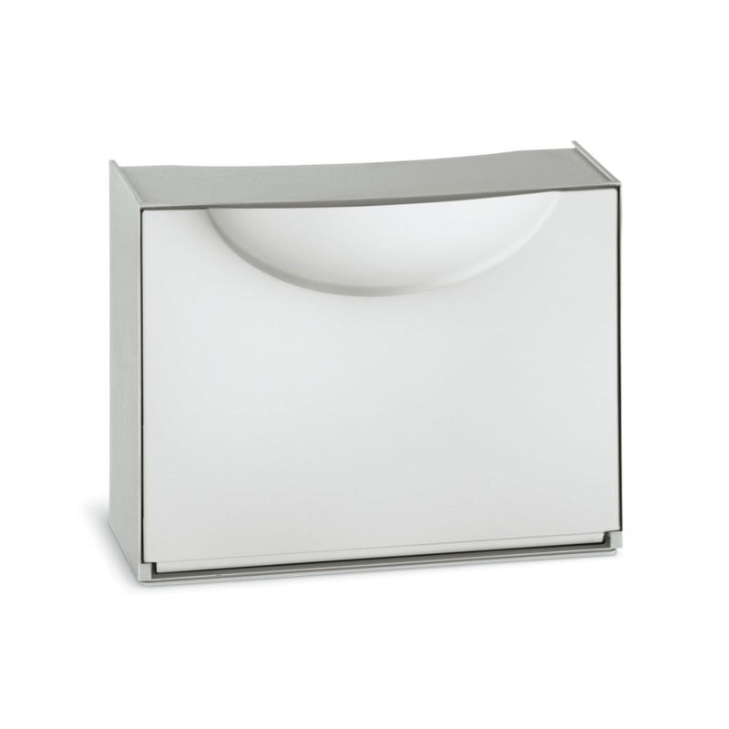 Scarpiera a scomparsa con anta a ribalta - Bianco by CeramicStore | Lo specialista del tuo bagno