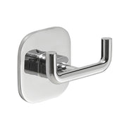 Appendiabiti doppio in acciaio inox e cromall Teide di Gedy - Cromato by CeramicStore | Lo specialista del tuo bagno