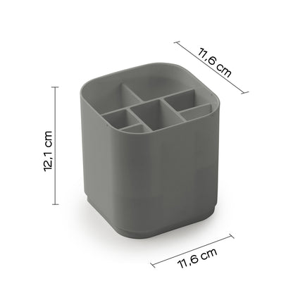 Organizer da appoggio Gedy serie Seventy - Grigio by CeramicStore | Lo specialista del tuo bagno