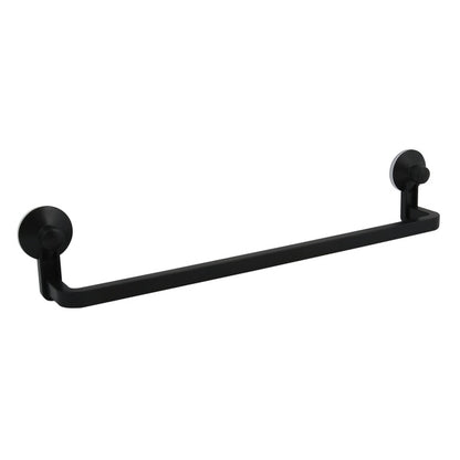 Porta asciugamani a parete con ventose in PVC - Nero Opaco by CeramicStore | Lo specialista del tuo bagno