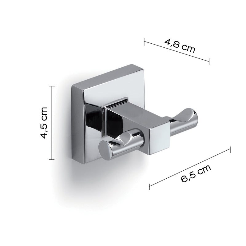 Appendiabiti a muro di Gedy serie Olimpo - Cromato by CeramicStore | Lo specialista del tuo bagno
