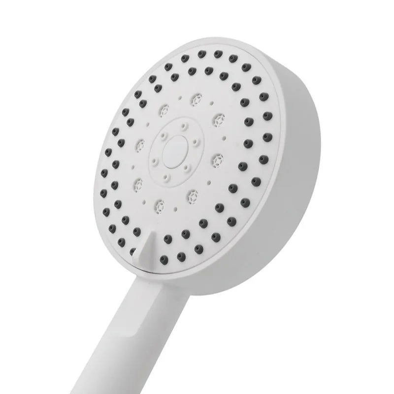 Particolare Doccetta per doccia rotonda bianca 3 funzioni