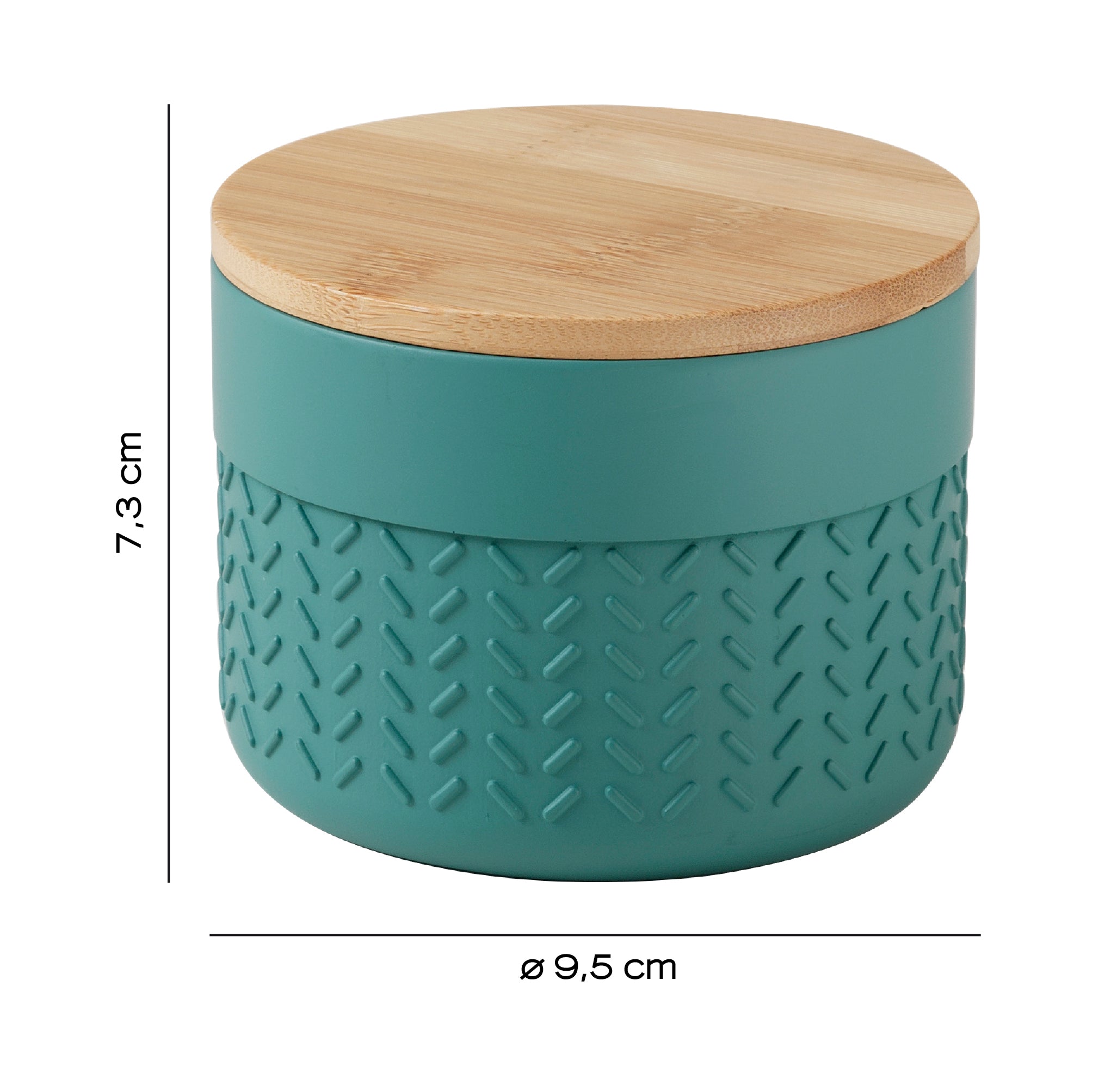 Contenitore da appoggio Gedy serie Thea - Naturale/Verde by CeramicStore | Lo specialista del tuo bagno