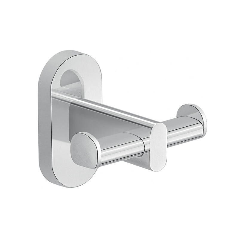 Appendiabiti doppio in Acciaio Inox Gedy serie Febo - Cromato by CeramicStore | Lo specialista del tuo bagno