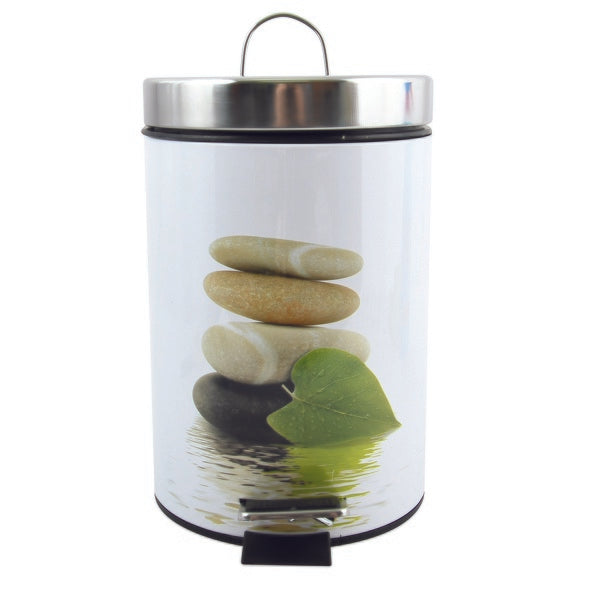 Pattumiera a pedale in Acciaio Inox da 3L modello Decors - Multicolore by CeramicStore | Lo specialista del tuo bagno