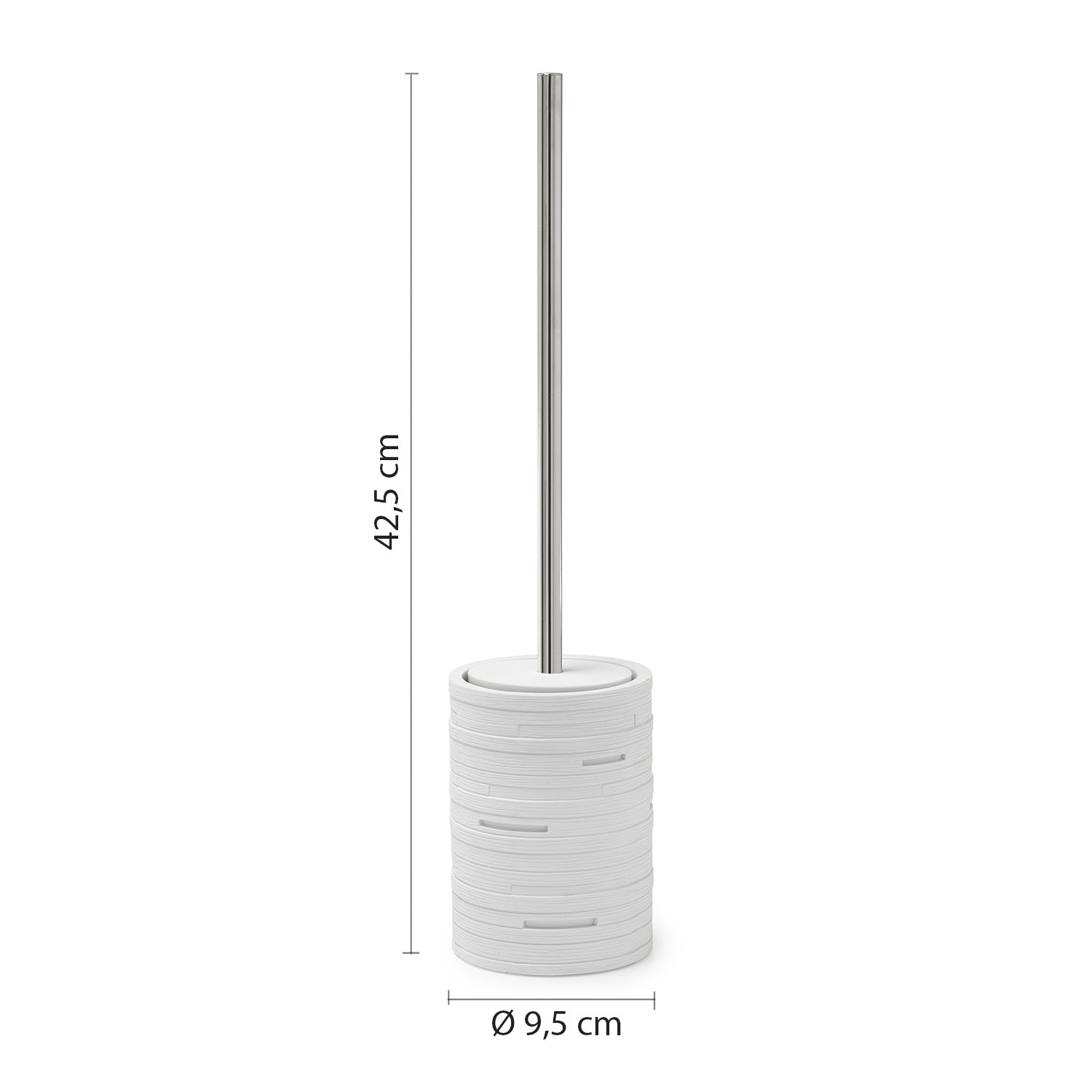 Scopino in resina Gedy serie Helen - Bianco by CeramicStore | Lo specialista del tuo bagno