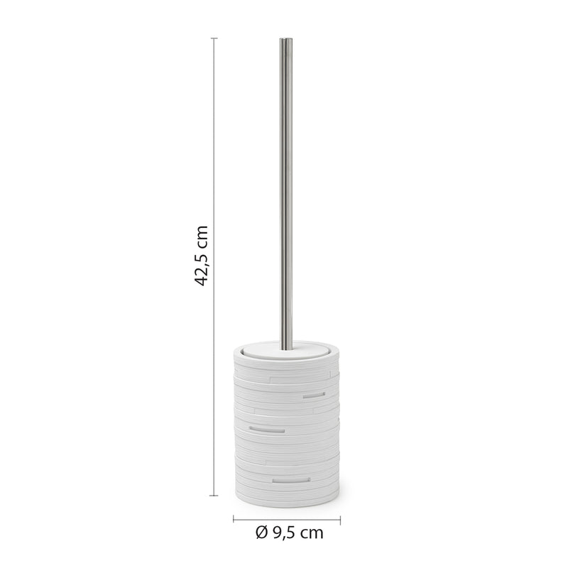 Scopino in resina Gedy serie Helen - Bianco by CeramicStore | Lo specialista del tuo bagno