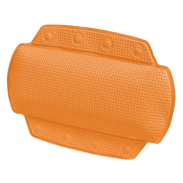 Cuscino da bagno per vasca in PVC modello Alaska colore arancione by CeramicStore | Lo specialista del tuo bagno