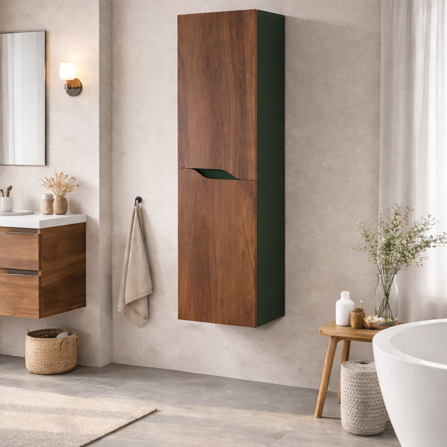 Colonna Bagno Sospesa a Due Ante – Collezione Rìvola