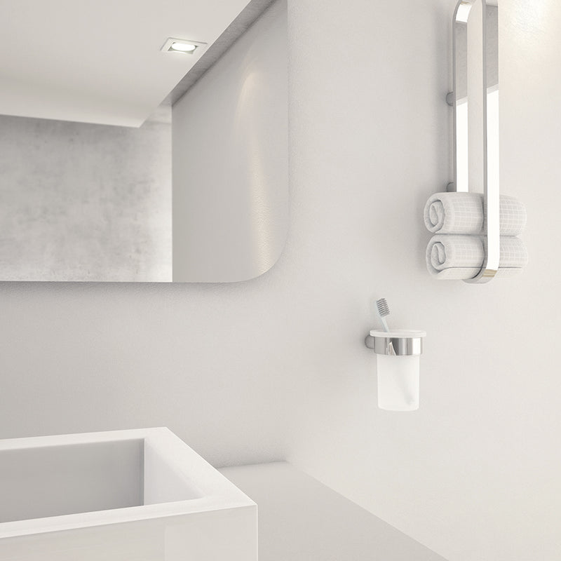Portasalviette attrezzabile a parete Gedy serie Azzorre - Cromato by CeramicStore | Lo specialista del tuo bagno