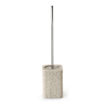 Scopino da appoggio con ciuffo in setole Gedy modello Aries - Beige by CeramicStore | Lo specialista del tuo bagno