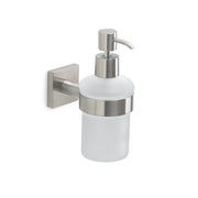 Dosasapone con erogatore in Cromall Gedy serie Fuji - Spazzolato by CeramicStore | Lo specialista del tuo bagno