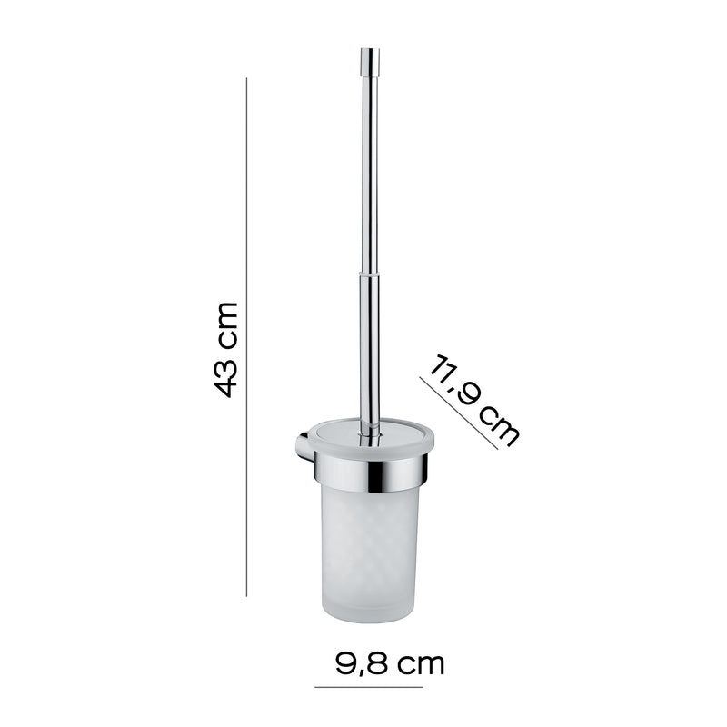 Scopino a parete Gedy serie Azzorre - Cromato by CeramicStore | Lo specialista del tuo bagno