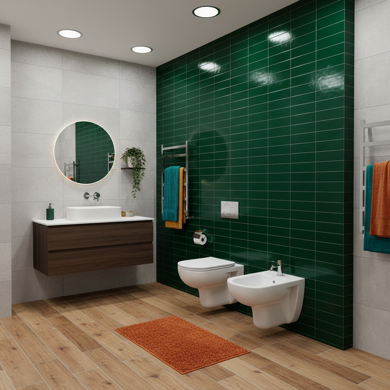 Sanitari sospesi  Dolomite Gemma 2 wc + bidet + sedile soft close
