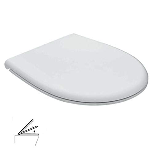 Coprivaso in termoindurente BOWL+ 55 soft close bianco