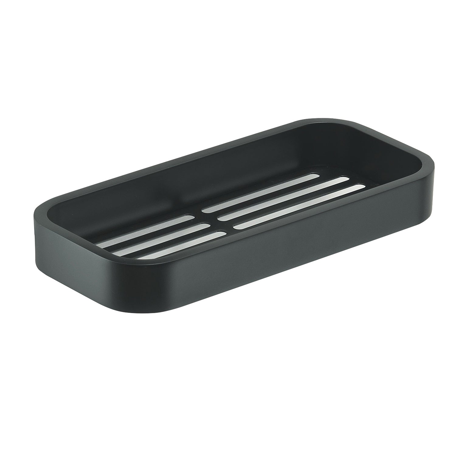 Portaoggetti doccia Rettangolare Outline in Acciaio Inox AISI 304 di Gedy - Nero Matt by CeramicStore | Lo specialista del tuo bagno