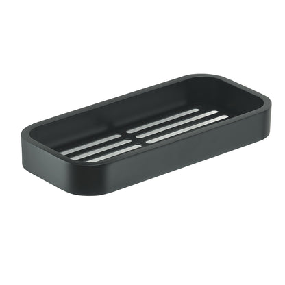 Portaoggetti doccia Rettangolare Outline in Acciaio Inox AISI 304 di Gedy - Nero Matt by CeramicStore | Lo specialista del tuo bagno