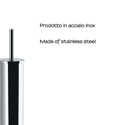 Scopino da terra in Acciaio Inox di Gedy modello Winny - Cromato lucido by CeramicStore | Lo specialista del tuo bagno