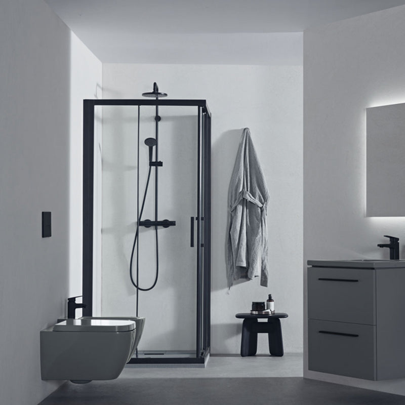 Sanitari sospesi Ideal Standard I.life B Grigio lucido WC+Bidet+Sedile soft close (T461558+T461458+T500201)