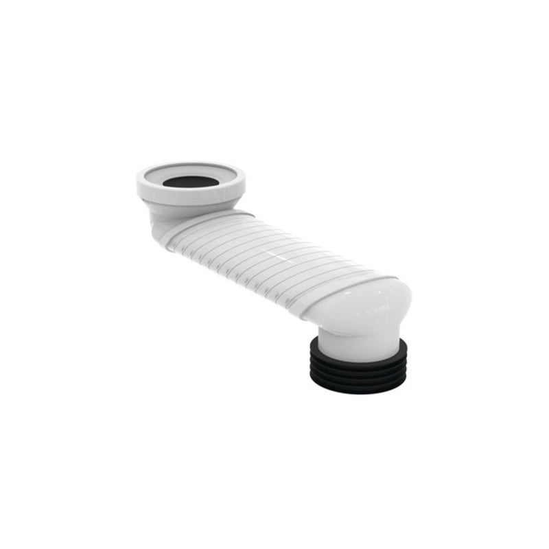 Curva tecnica Ideal standard per scarico a pavimento regolabile da 130 a 320 mm per sanitari traslati ART T538667