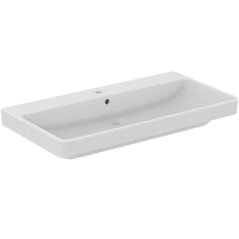 Lavabo da Appoggio Sospeso Ideal Standard I.LIFE B 102X47 Con foro rubinetto
