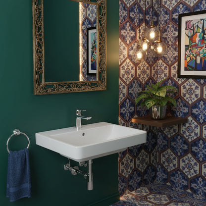 Lavabo da Appoggio Sospeso Ideal Standard I.LIFE B 60X47 Con foro rubinetto