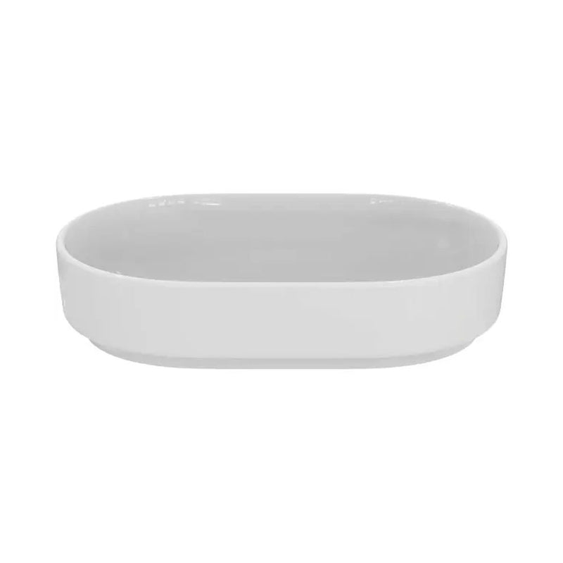 Lavabo da appoggio Ideal Standard  I.LIFE Ovale 60X38 Senza foro rubinetto ART T573101