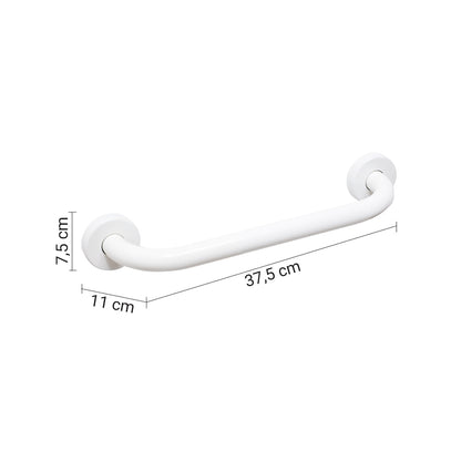 Maniglione orizzontale e verticale da 30 cm modello Fortis di Gedy - Bianco by CeramicStore | Lo specialista del tuo bagno