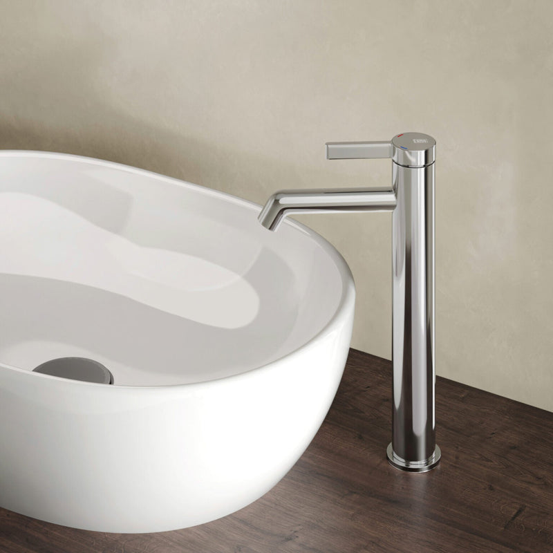 Miscelatore lavabo alto RubiFlux Tundra - Cromo