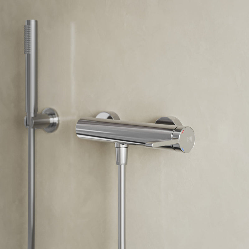 Außenmischer für Dusche RubiFlux Serie Tundra - Chrom
