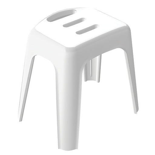 Sgabello grande per sedile da doccia modello HOCKER bianco - Max 130 by CeramicStore | Lo specialista del tuo bagno