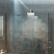 Set tergivetro e gancio modello Thor di Gedy - Cromato by CeramicStore | Lo specialista del tuo bagno