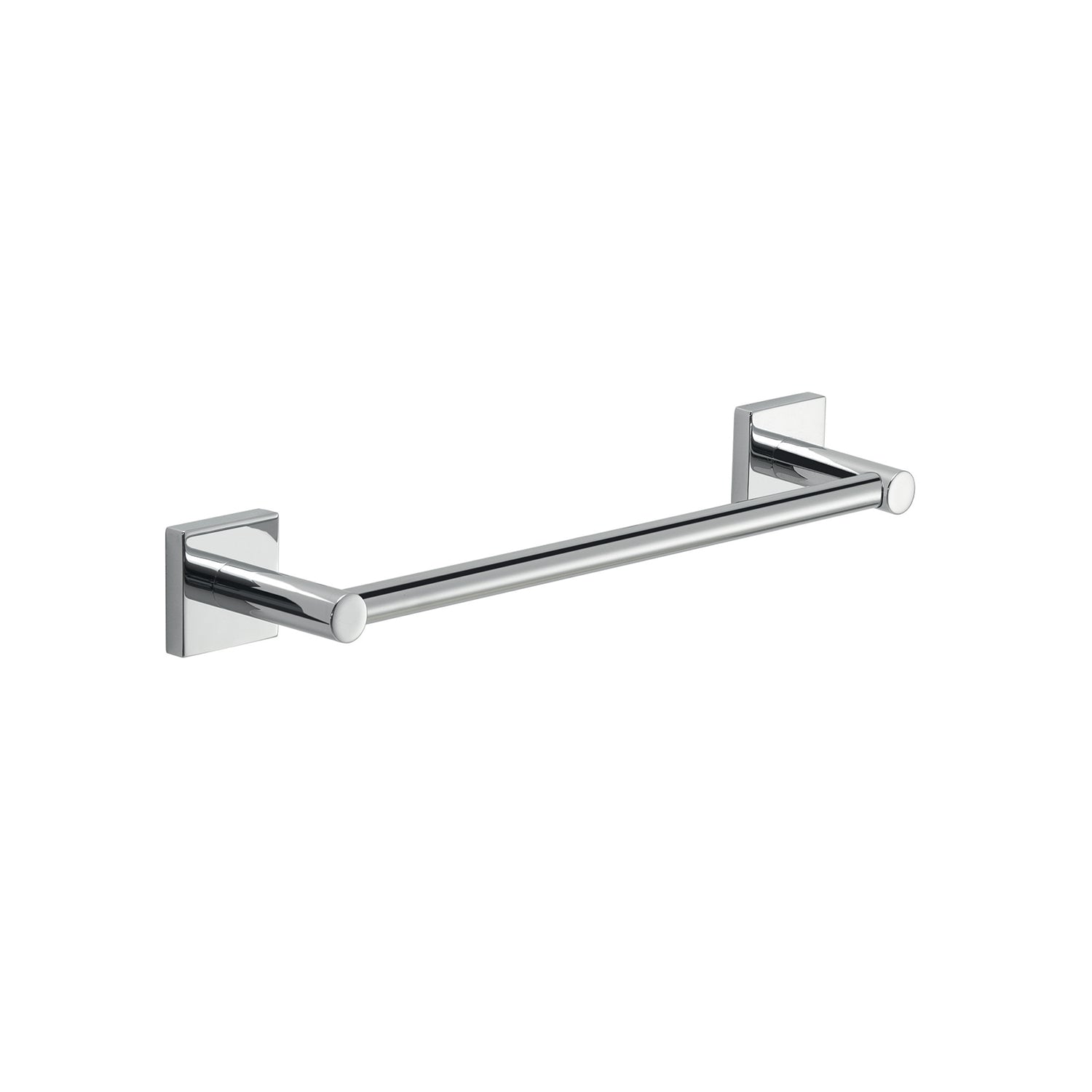 Portasalviette a muro 30 cm Fuji di Gedy - Cromato by CeramicStore | Lo specialista del tuo bagno