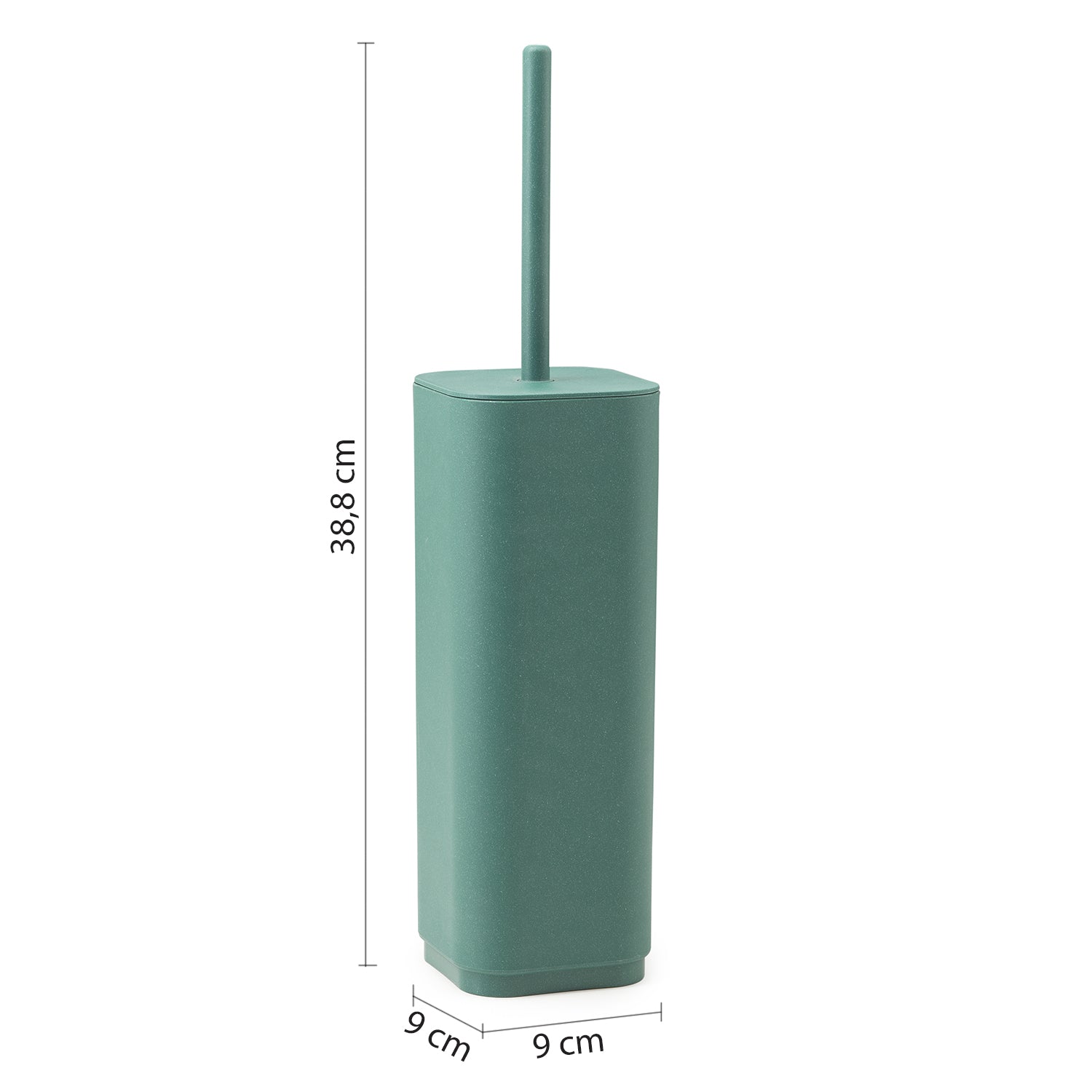 Scopino da appoggio Seventy Ekoplà Gedy in materiale plastico riciclato - Verde Matt by CeramicStore | Lo specialista del tuo bagno