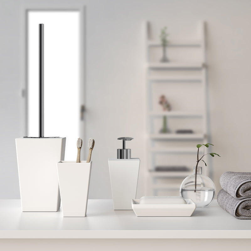 Scopino in ceramica Gedy serie Karima - Bianco by CeramicStore | Lo specialista del tuo bagno