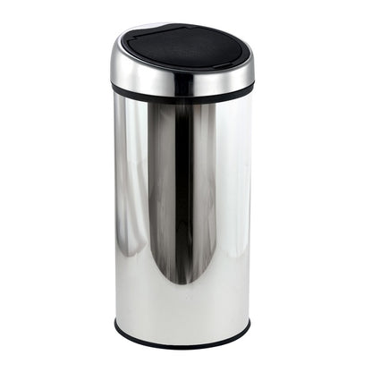 Pattumiera con sistema Touch in Acciaio Inox da 30L - Cromato by CeramicStore | Lo specialista del tuo bagno