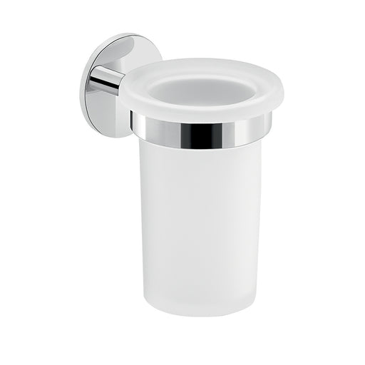 Portaspazzolini a muro Gedy serie Gea - Cromato