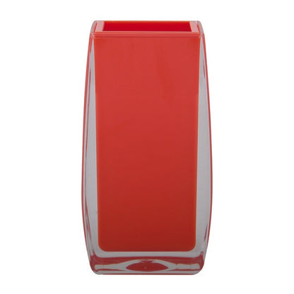 Portaspazzolini da appoggio modello Anzio in Plastica - Rosso