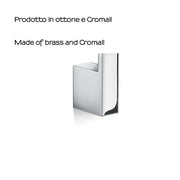 Appendiabiti in Ottone e Cromall Gedy serie Lanzarote - Cromato by CeramicStore | Lo specialista del tuo bagno